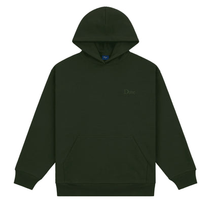 Dime Classic Small Logo Hoodie Forest Green