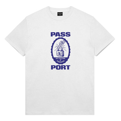 Pass-Port Hercu~locks Tee White
