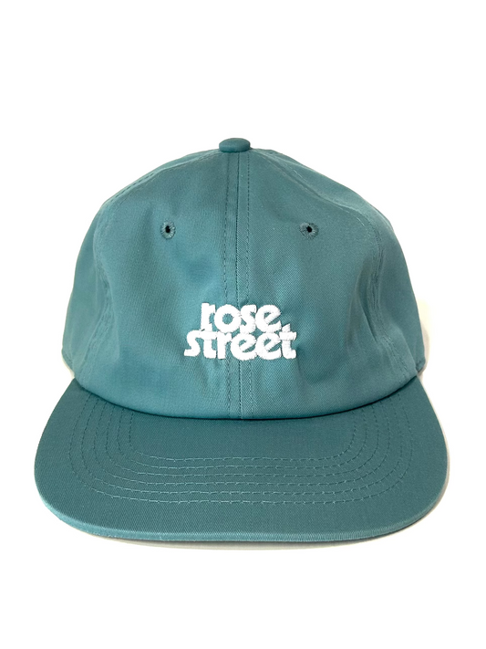 Rose Street Stacked Logo Hat Dark Mint