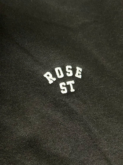 Rose Street Arc Logo Champion Zip Hoodie Black