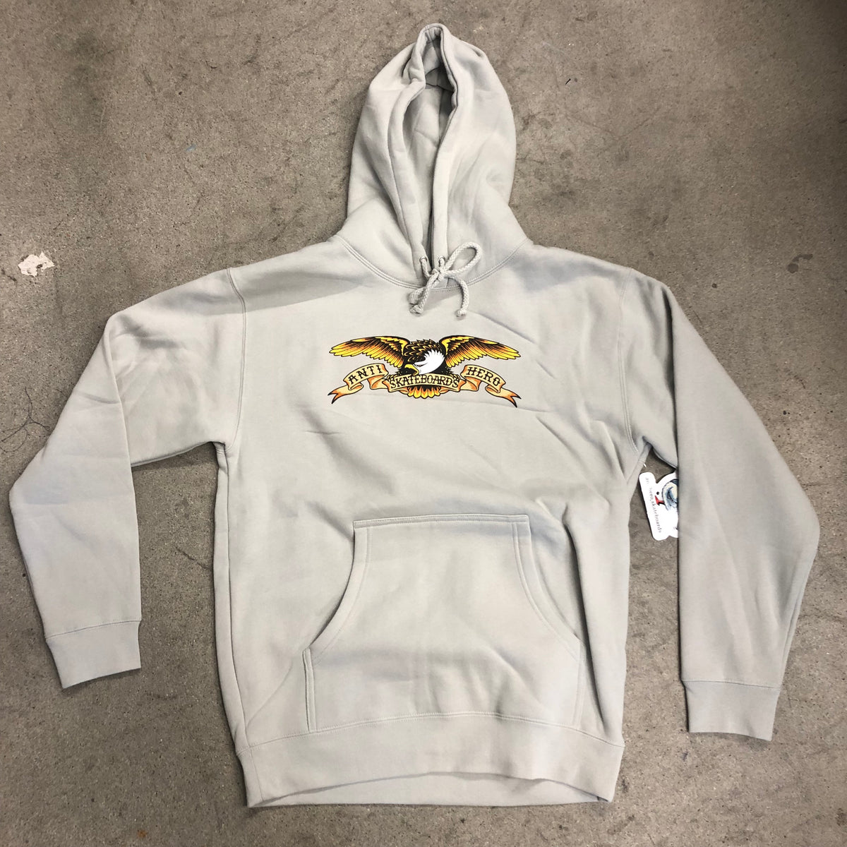 Antihero Eagle Hoodie Smoke