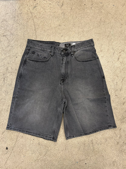 Volcom Billow Denim Shorts Concrete
