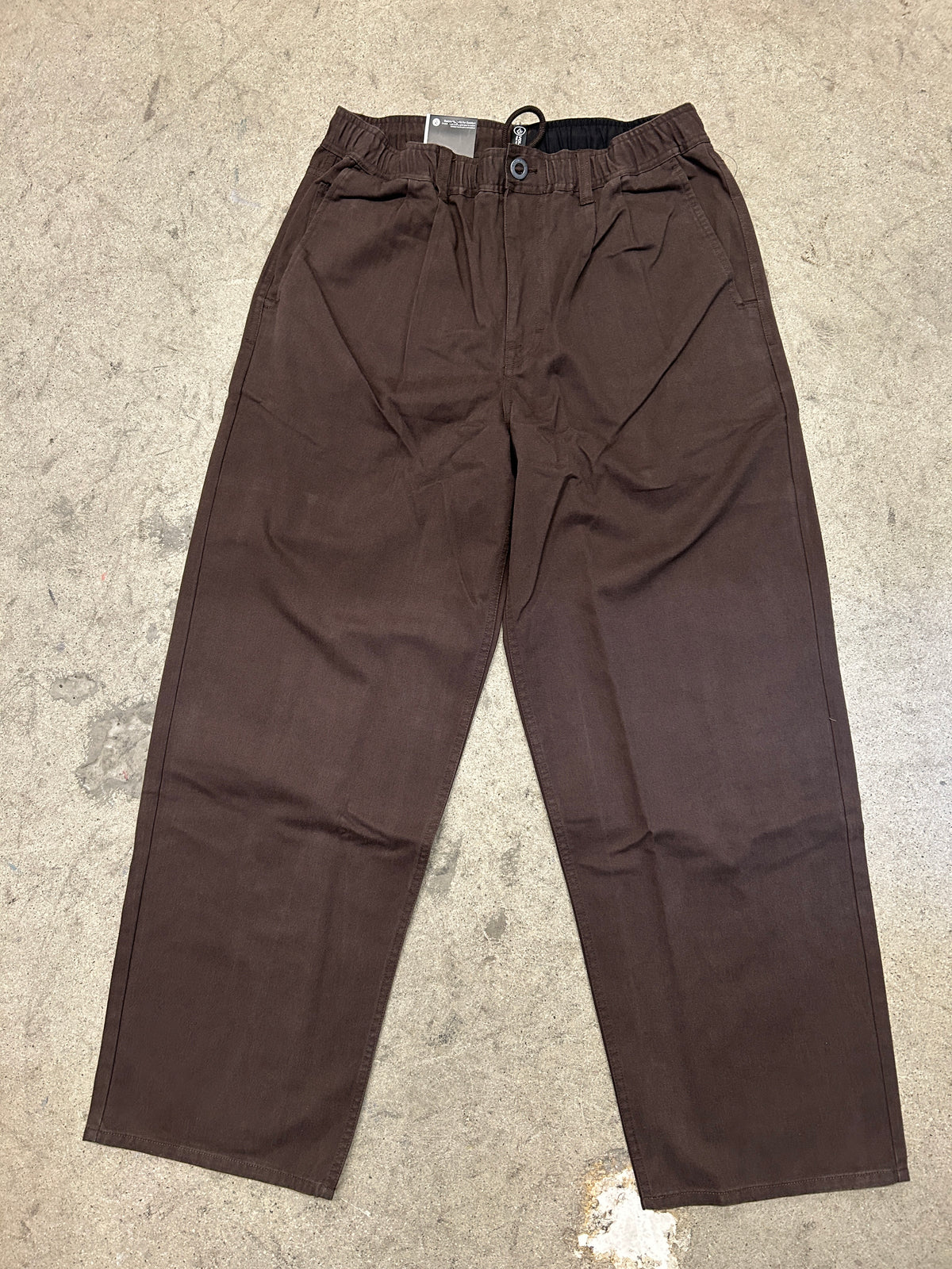 Volcom Chillow Pleated Pant Cacao