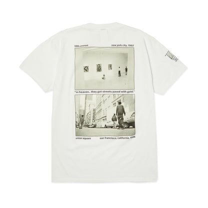 Huf Paved With Gold Tee White