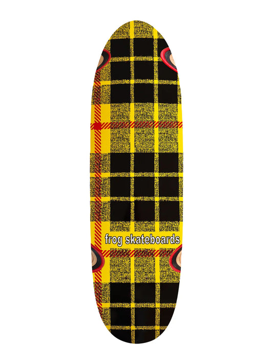 Frog Plaid Micro Piper Deck: 7.75