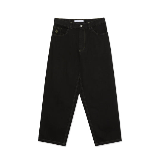 Polar Big Boy Pants: Black/Dark Olive