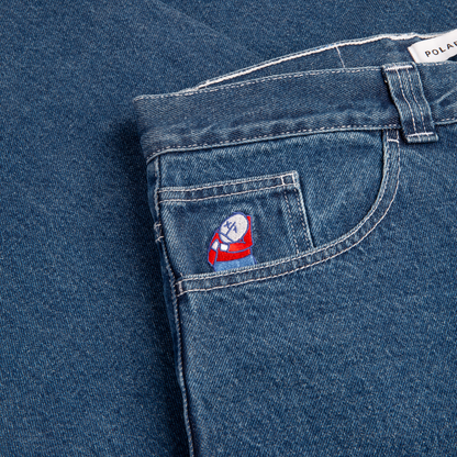 Polar Big Boy Pants: Blue Wash OG