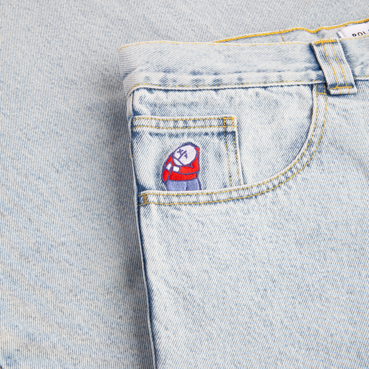 Polar Big Boy Pants: Light Blue OG