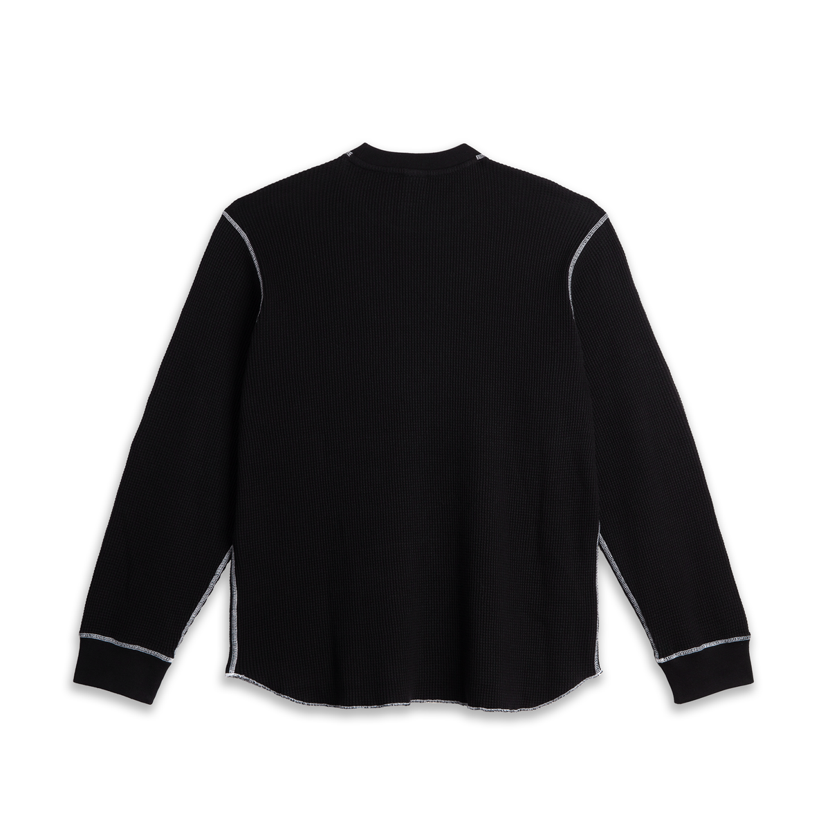 Polar Dylan LS Thermal Tee: Black/White