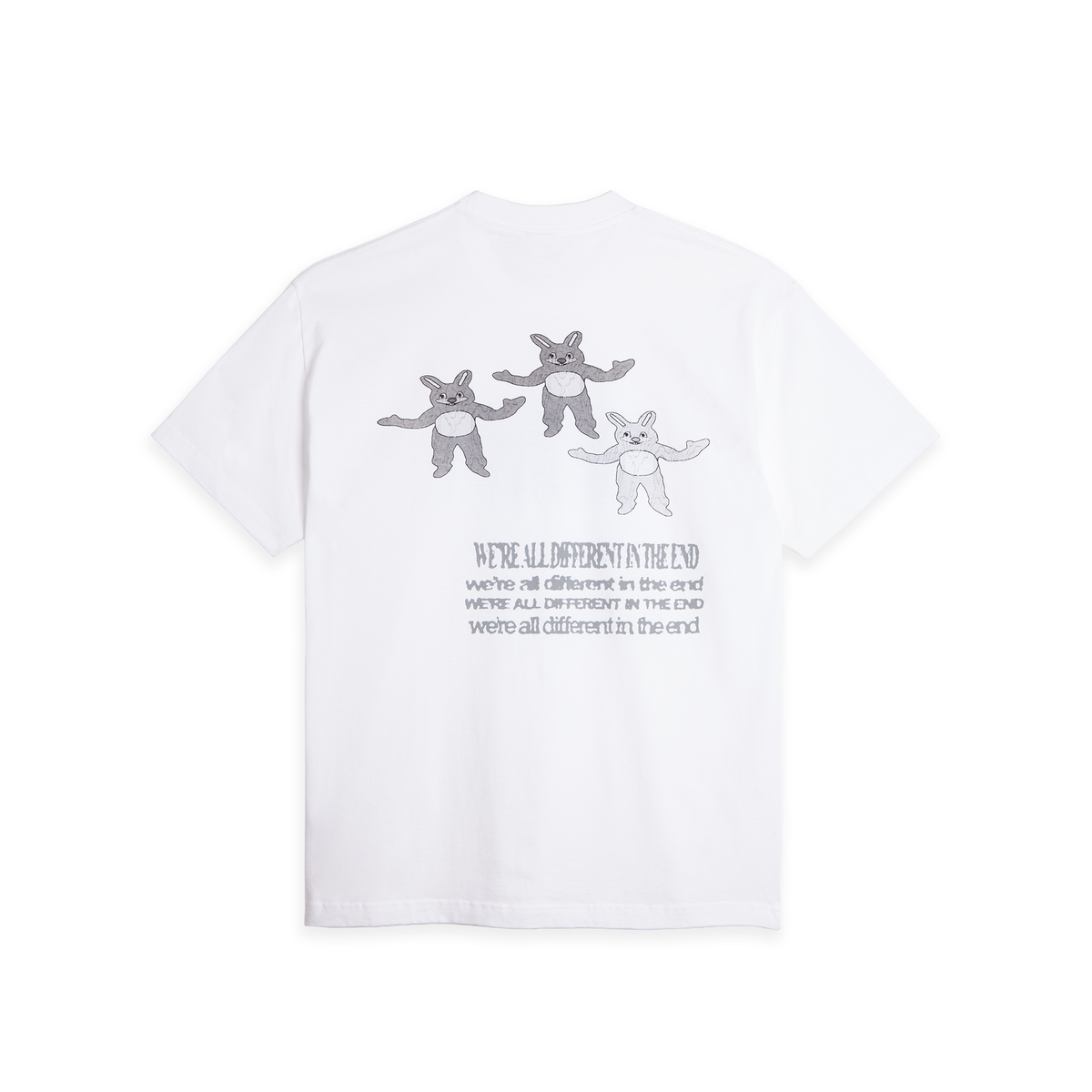 Polar Different in the End Tee White