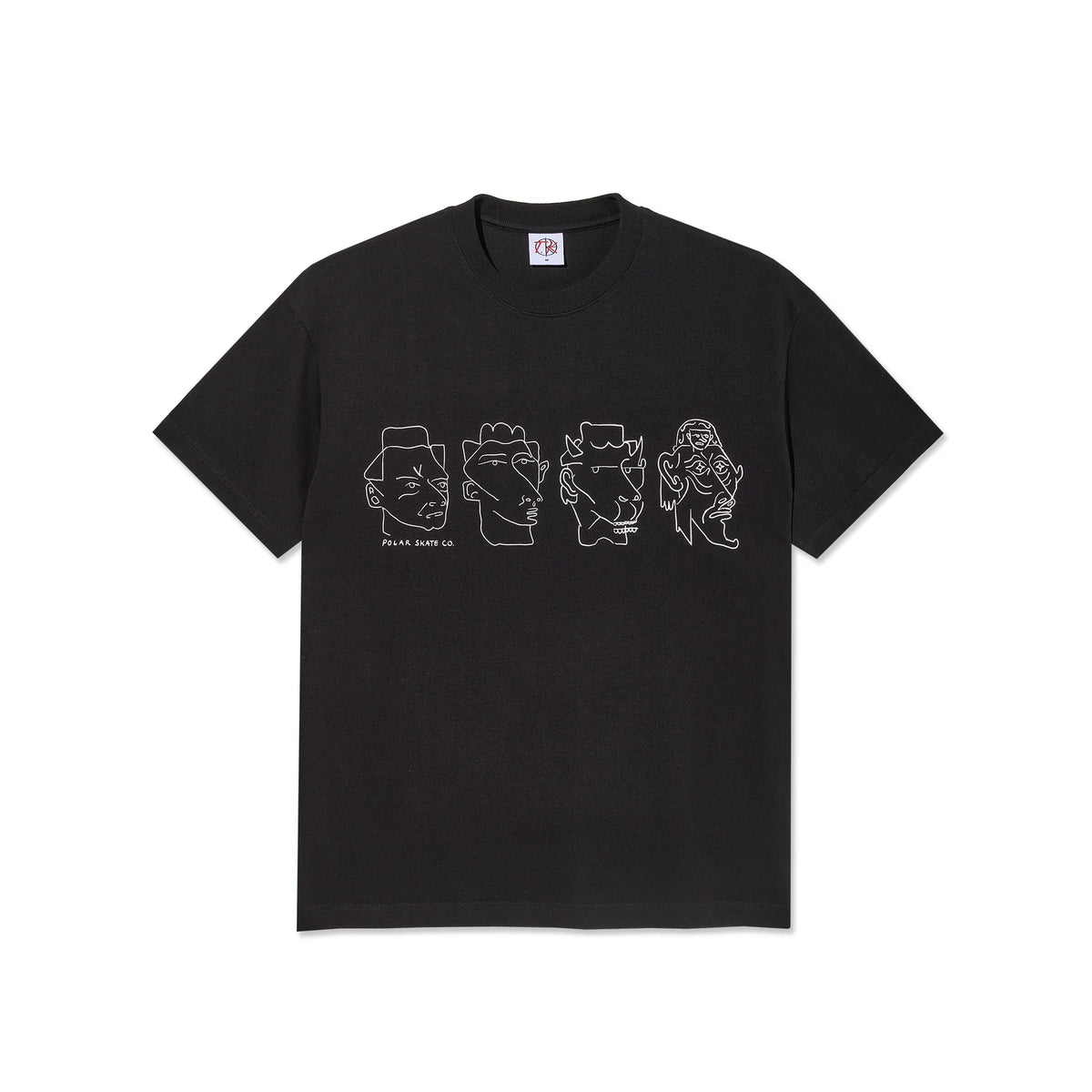 Polar Contrast Tee 8 Heads Black