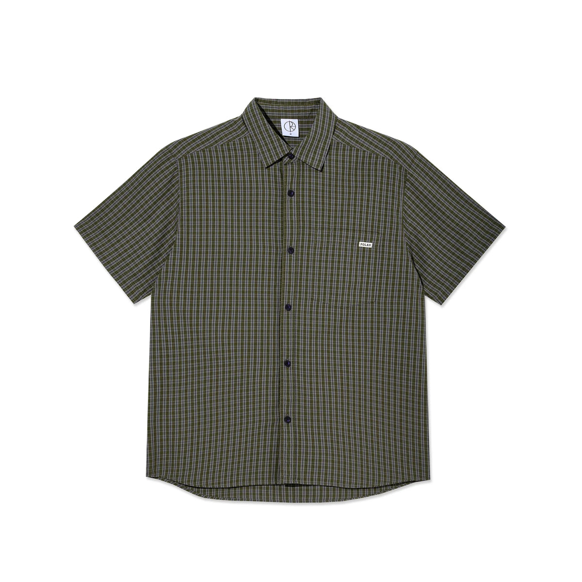 Polar Mitchell Shirt: Black/Green