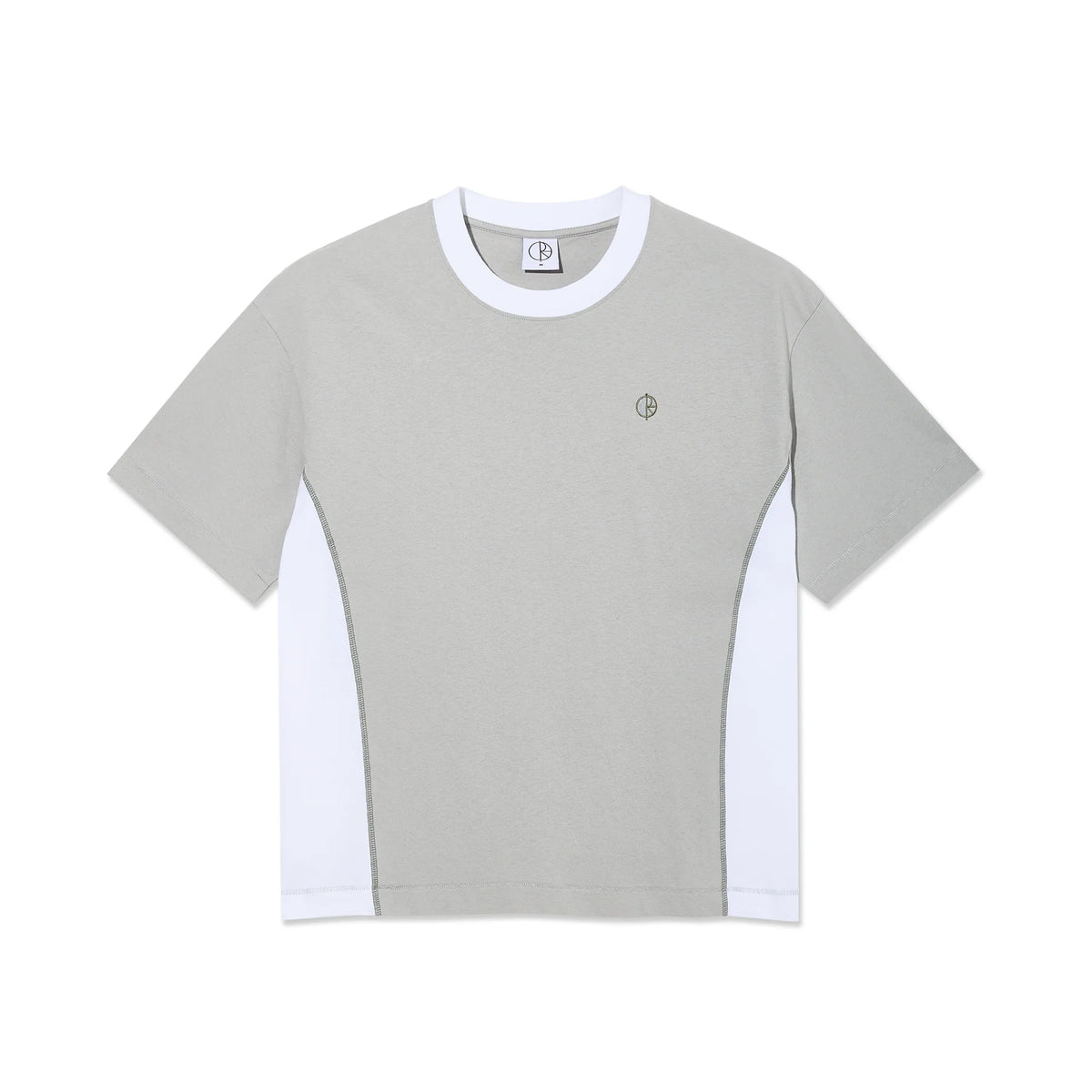 Polar Surf Panel Tee Silver/White