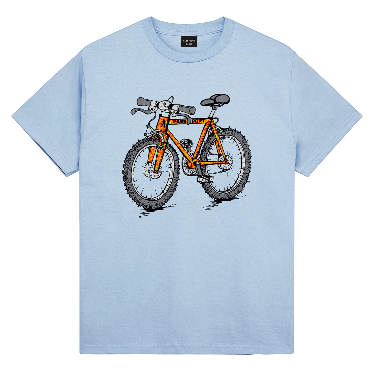 Pass-Port One Speed Tee Stonewash Blue