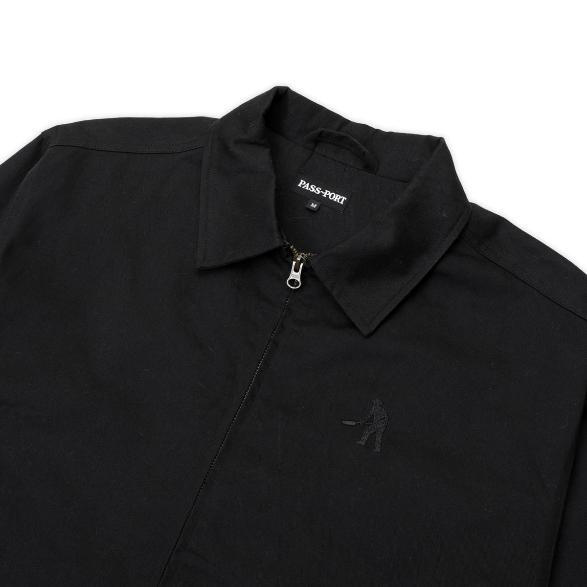 Pass-Port Solid Workers Jacket Black