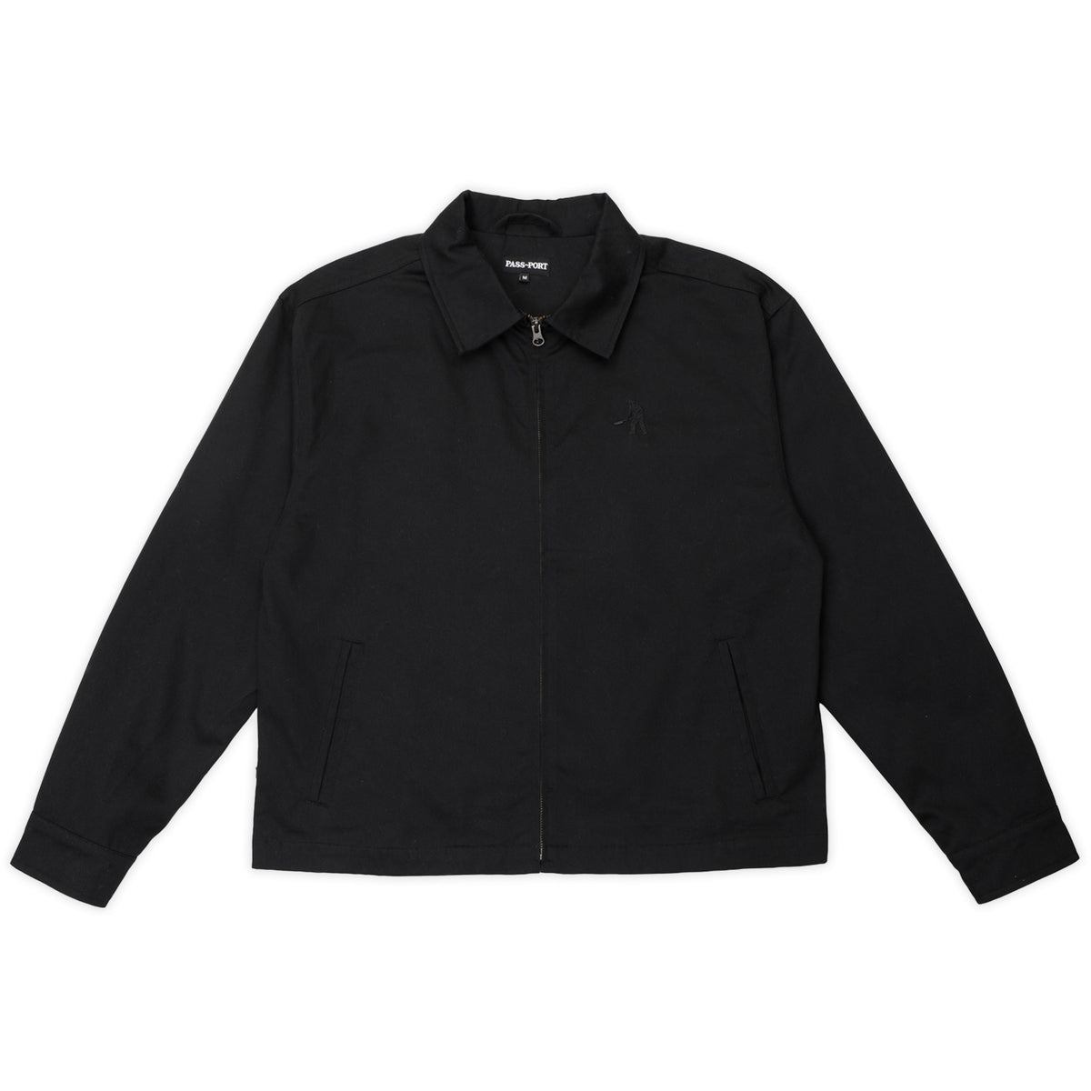 Pass-Port Solid Workers Jacket Black