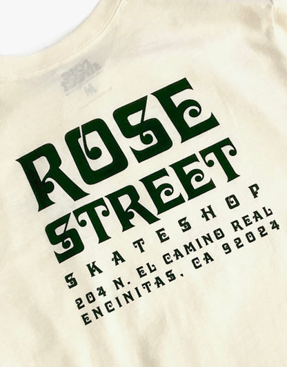 Rose Street Mug Logo Tee Cream