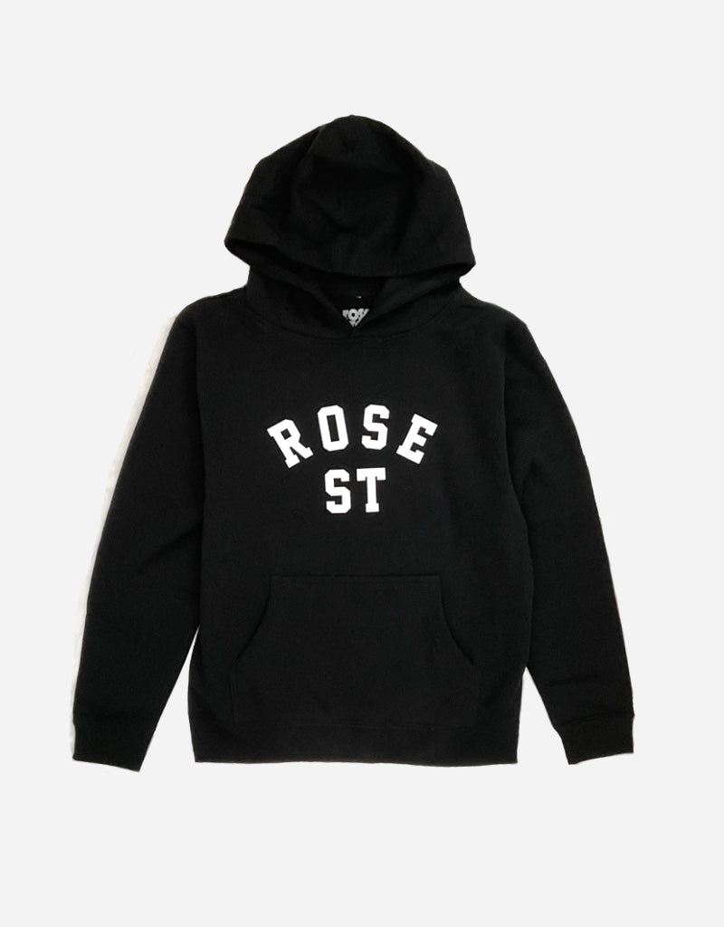 Rose Street Arc Logo Youth Hoodie Black
