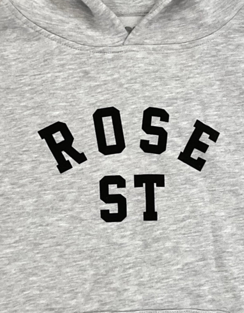 Rose Street Arc Logo Youth Hoodie Gray
