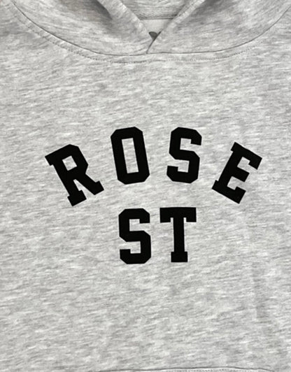 Rose Street Arc Logo Youth Hoodie Gray