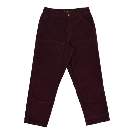 Quasi Work Pant: Wine