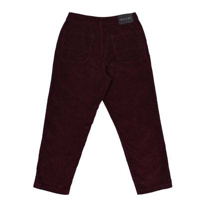 Quasi Work Pant: Wine
