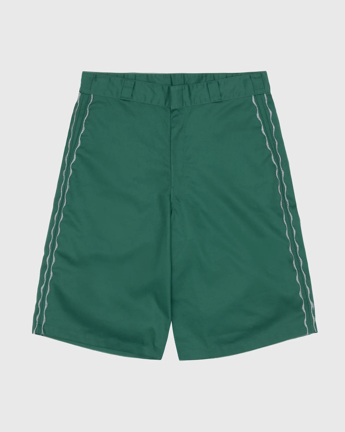 Sexhippies Welder's Stitch Loose Fit Work Shorts: Work Green