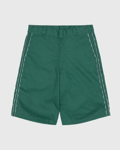 Sexhippies Welder's Stitch Loose Fit Work Shorts: Work Green