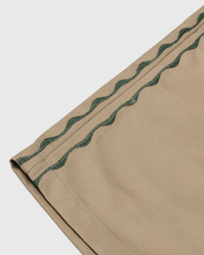 Sexhippies Welder's Stitch Loose Fit Work Shorts: Tan
