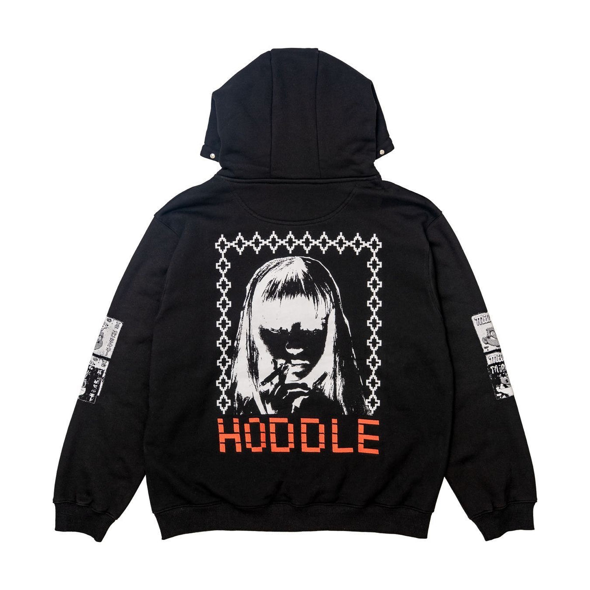 Hoddle Smoker Stud Hood Black