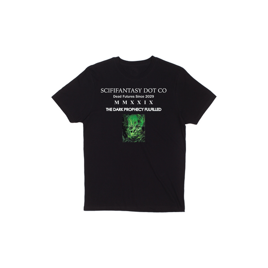 Sci-Fi Fantasy Dark Prophecy Tee Black