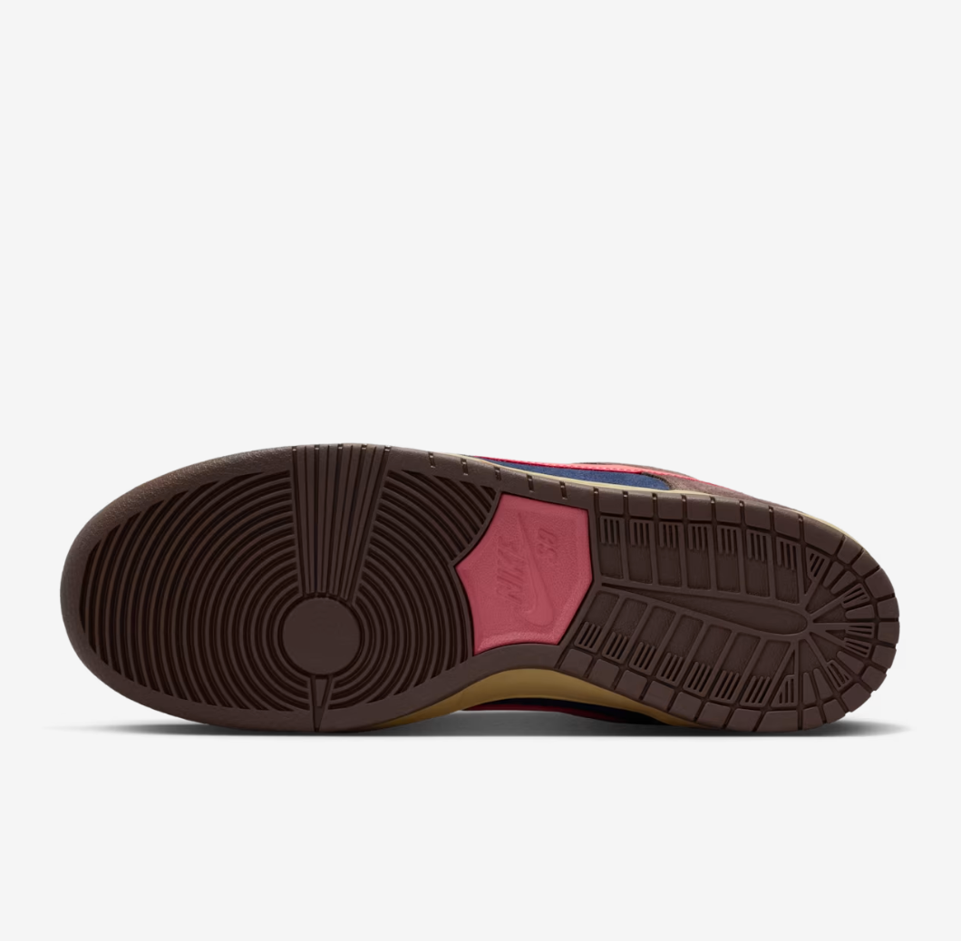 Nike SB Dunk Low Baroque Brown and Midnight Navy