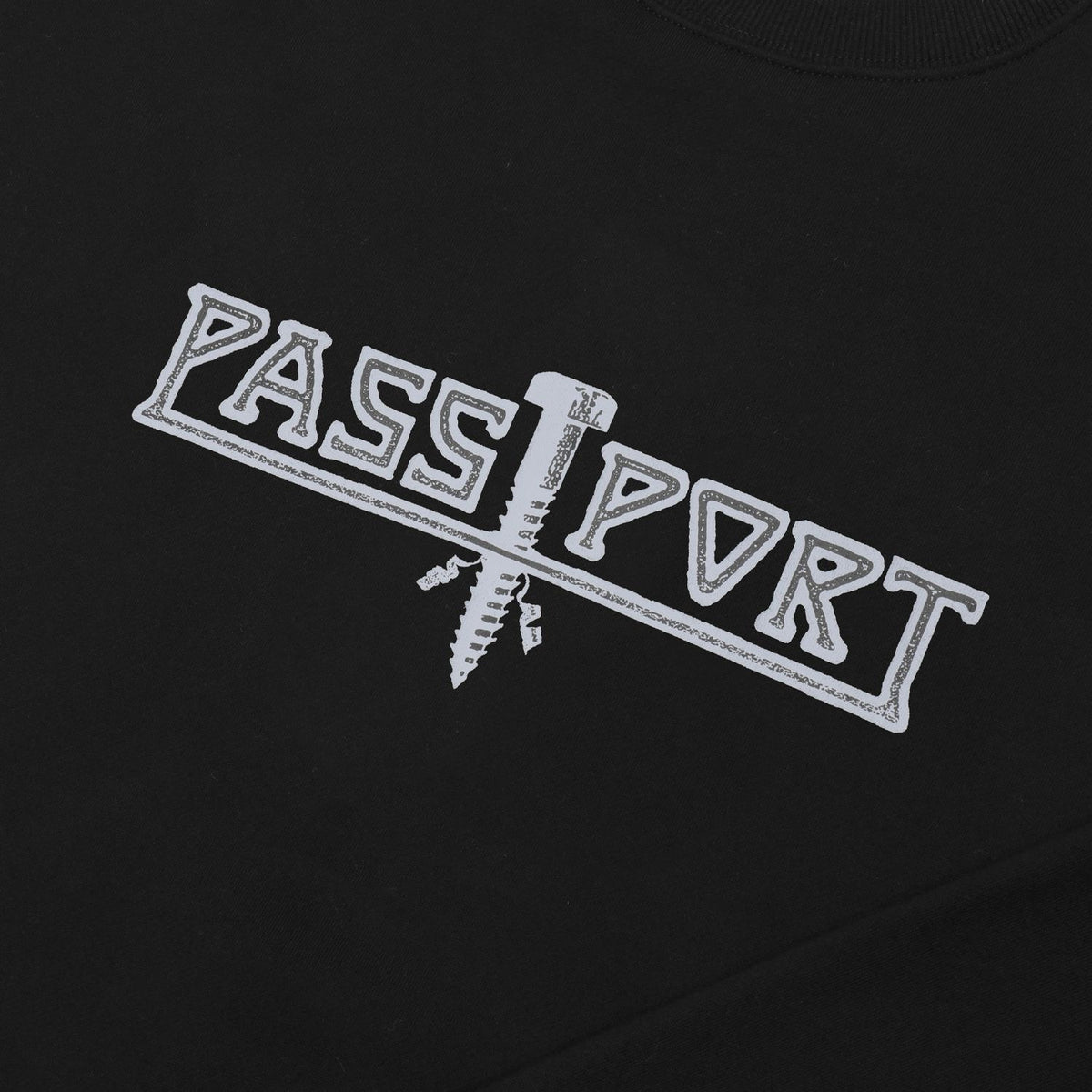 Pass-Port Screwed Sweater Black