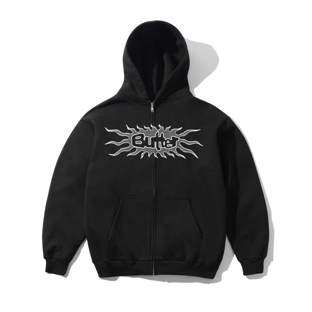 Butter Solar Zip-Thru Hood Black