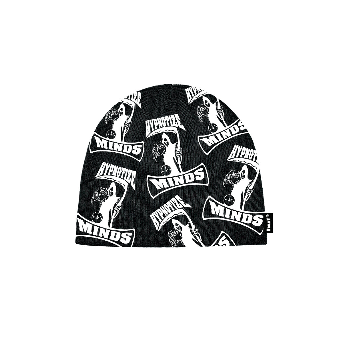Huf X Three 6 Mafia Skully Beanie Black