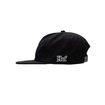 Huf X Three 6 Mafia Snapback Black