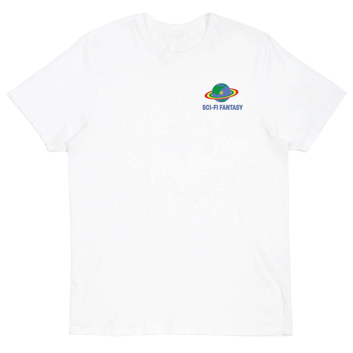 Sci-Fi Fantasy Zen Meditation Tee White