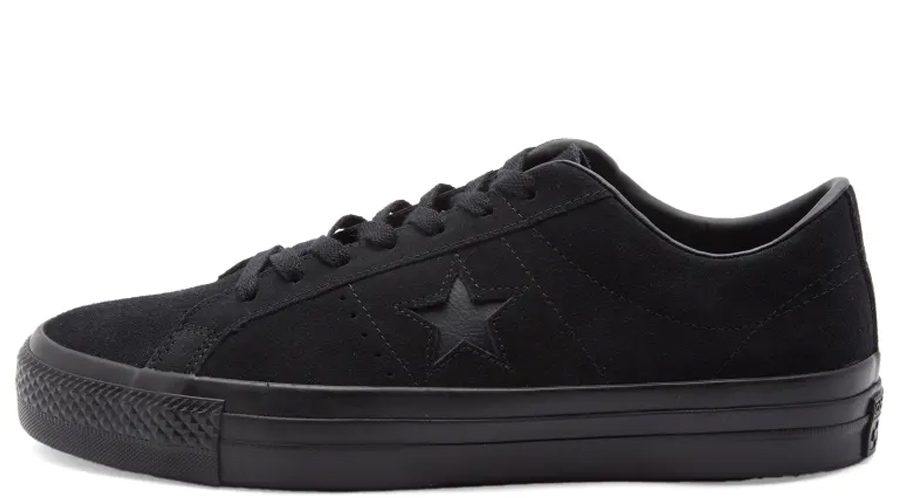 Converse One Star Pro Ox: Black/Black/Black