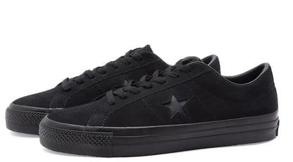 Converse One Star Pro Ox: Black/Black/Black