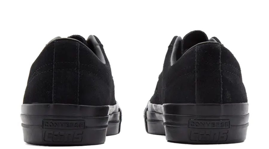 Converse One Star Pro Ox: Black/Black/Black