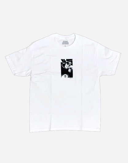 Rose Street Brain Drain Tee White