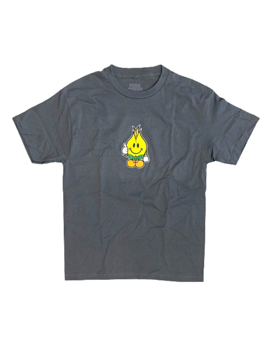 Rose Street Brisk One Rose Boy Tee Charcoal