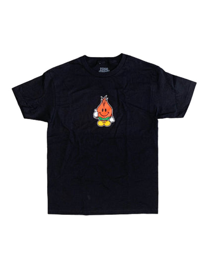 Rose Street Brisk One Rose Boy Tee Black