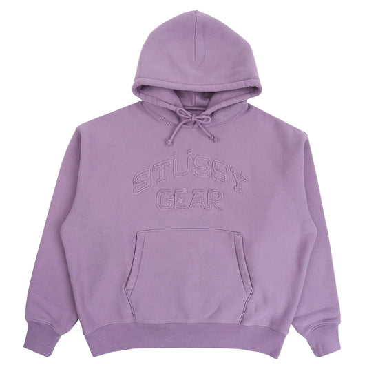 Stüssy Gear Applique Hood Purple