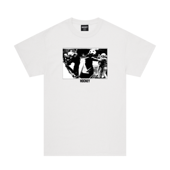 Hockey Liga Tee White