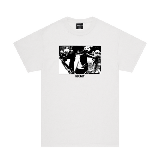 Hockey Liga Tee White
