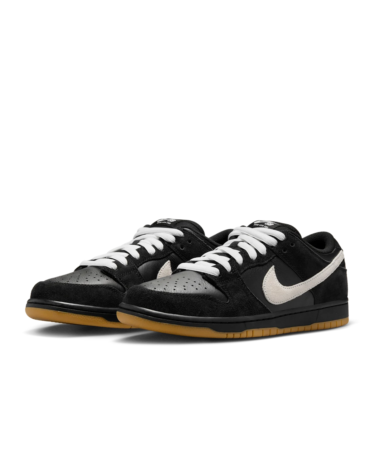 Nike SB Dunk Low Pro: Black/Gum