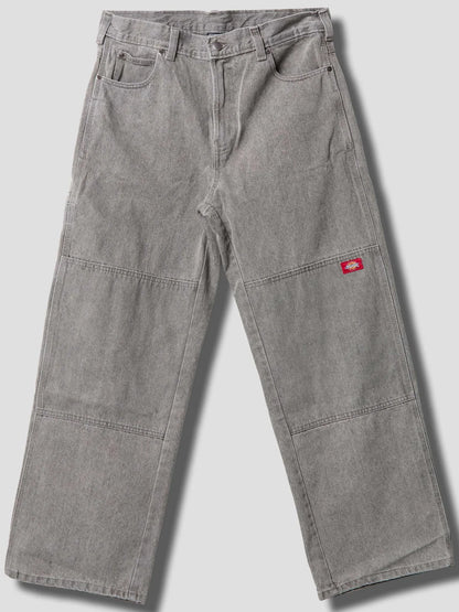 Dickies Loose Straight Double Knee Jean Denim Grey Wash