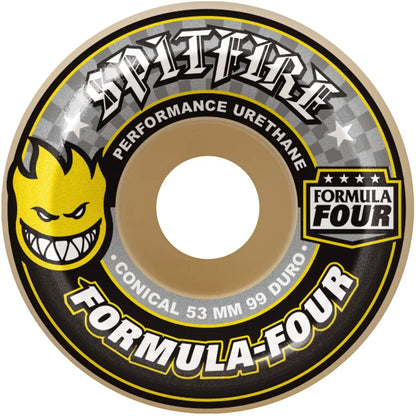 Spitfire F4 Conical Yellow Print 99du: Assorted Sizes