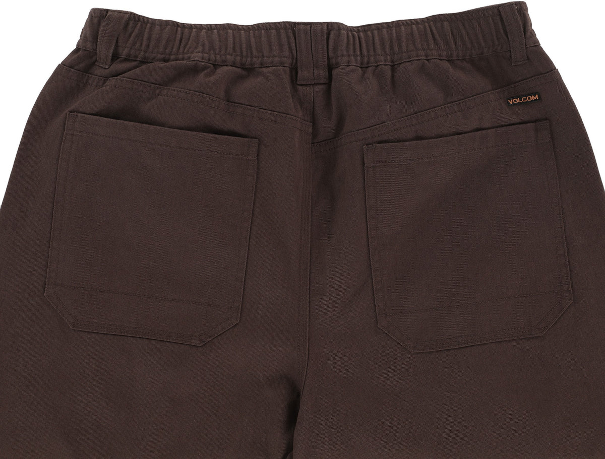 Volcom Chillow Pleated Pant Cacao